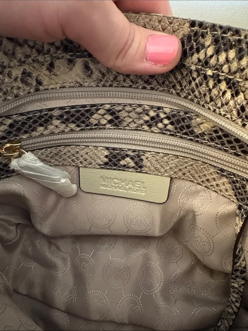 MICHAEL Michael Kors snake print